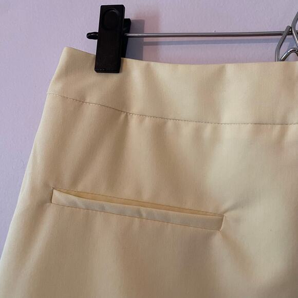 NWOT Peppermayo Women's size 4 Butter Yellow Sarah Micro Mini Skirt Lined - Picture 4 of 11